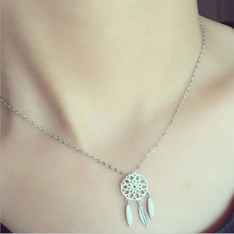 Ожерелья и кулоны Ловец снов из стерлингового серебра 925 пробы | Украшения