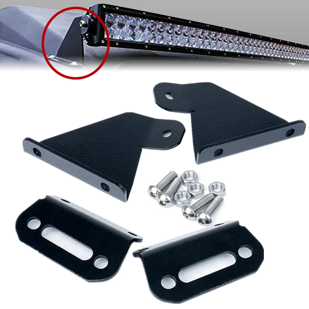40 &quot42 дюймов верхняя Светодиодная панель монтажные кронштейны для UTV 2016 2018 YAMAHA YXZ