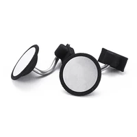 2pcs modified round shaped simulation rearview mirror for wpl d12 rc truck accessories parts