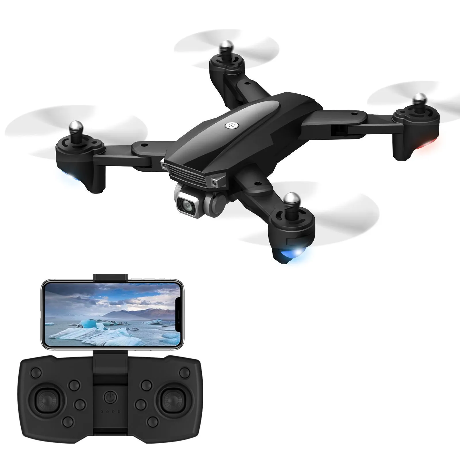 5G WI FI 3 км с видом от первого лица GPS 6K HD Камера 2 ось бесщеточная складной Дрон