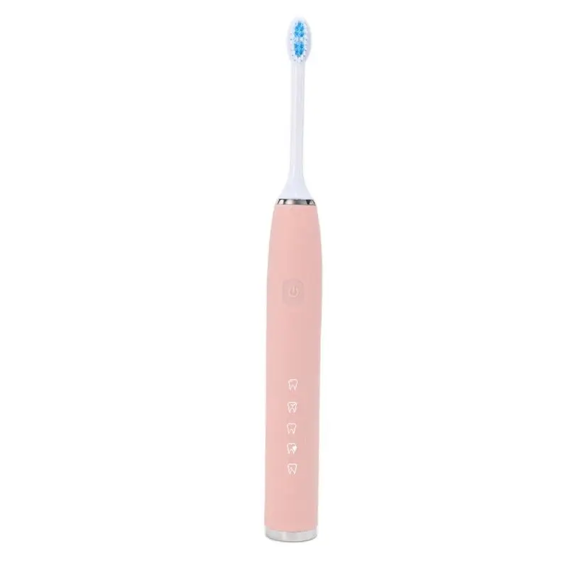 

Electric Toothbrush Sonic Vibration Comb USB Charging Adult IPX7 Waterproof Ultrasonic New Intelligent Button Soft HairSilicone