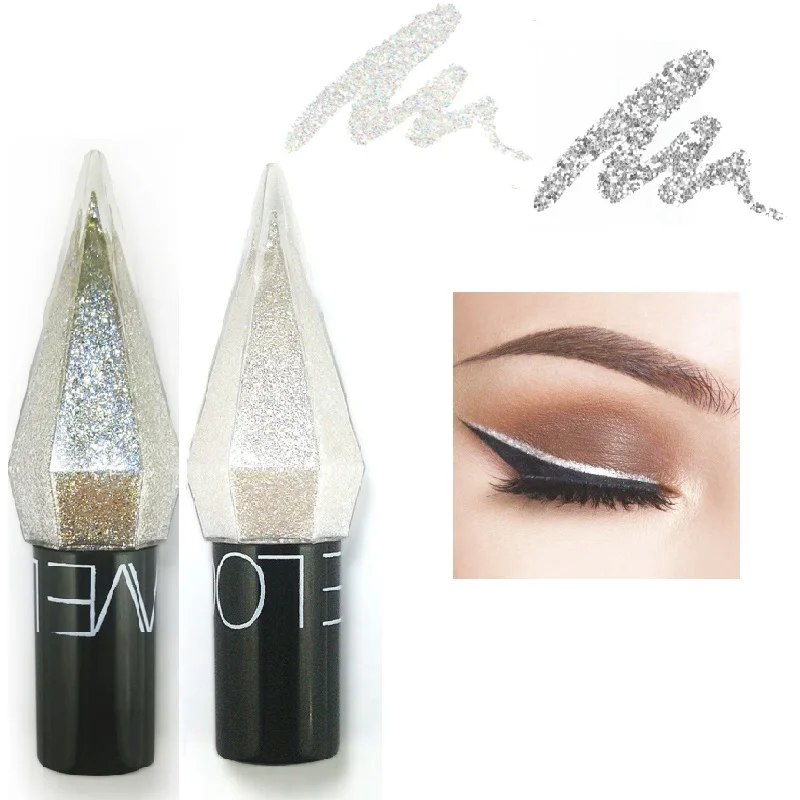 

5 Colors Diamond Shining Liquid Eyeliner Smooth Texture Waterproof Eyeliner Monochrome Sexy Beauty Makeup Cosmetics Tools