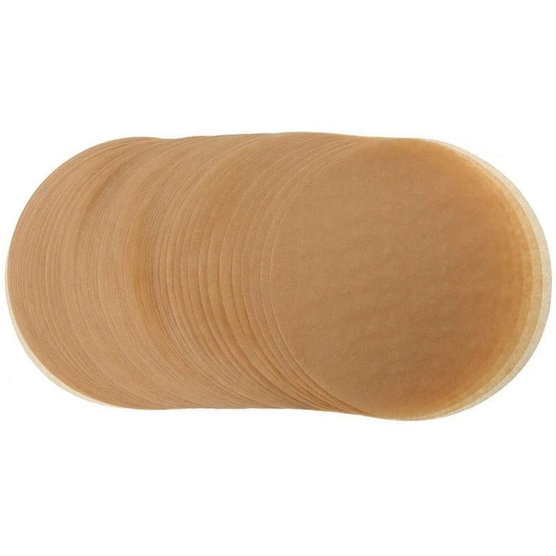 Неотбеленная бумага для пергамента листы выпечки печенья 7 дюймовые коричневые