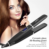 ckeyin professional hair straightener curler hair iron negative ion infrared hair straighting curling corrugation styling tool