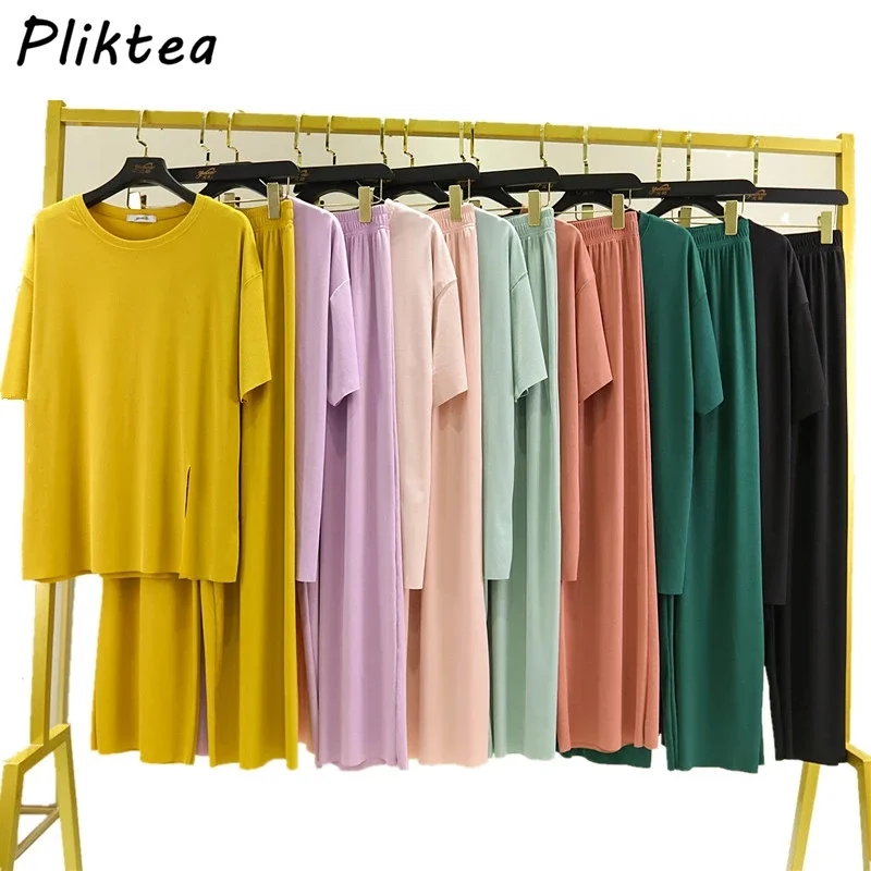 Летний женский пижамный комплект Pliktea модная Домашняя одежда Atoff женская для