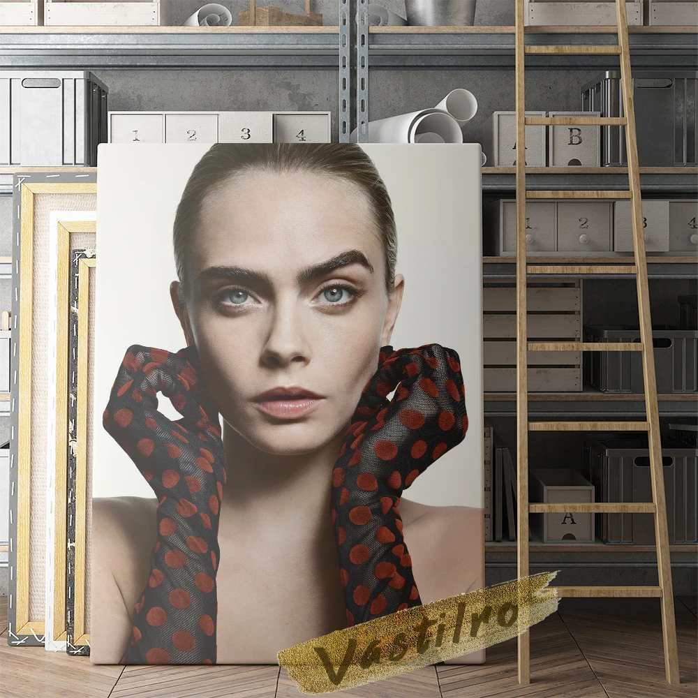 Лидер продаж модельный плакат Cara Delevingne картина по мотивам фильма Звезда Женщины