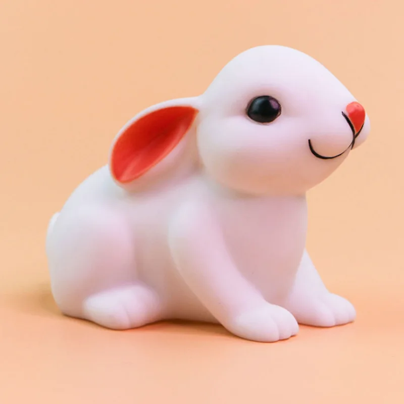 

creative rabbit led bedroom night light luminous decorative lamp