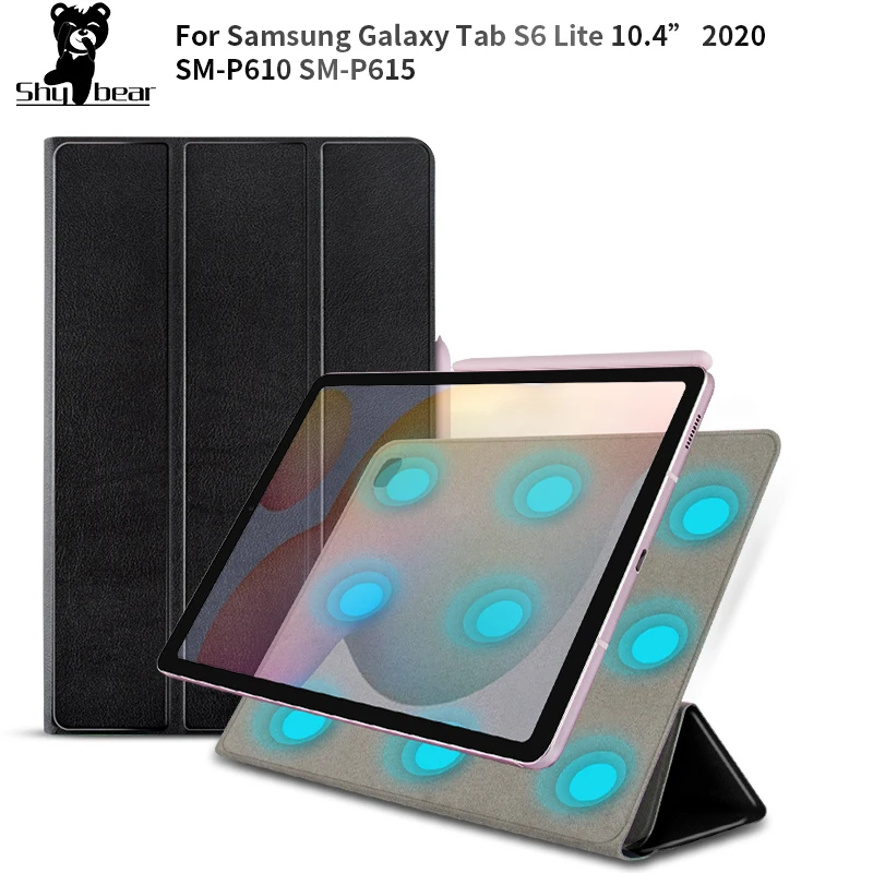 

Новое поступление, чехол для Samsung Galaxy Tab S6 Lite P610 P615 SM-P610 10,4 дюйма, защитный Магнитный чехол для планшета