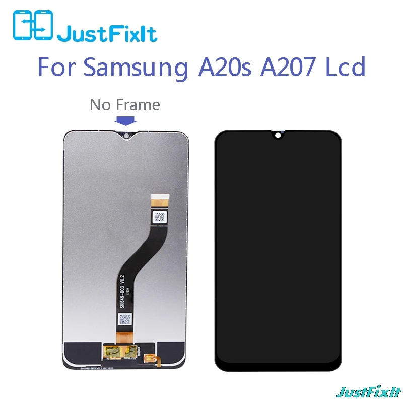 Для samsung Galaxy A20s ЖК дигитайзер дисплей сенсорный экран дигитайзер A207F/DS A207FN A207U A207G A207W A207G/DS ЖК