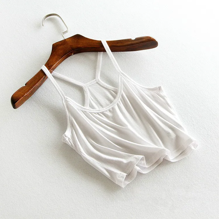 Жилет в клетку короткий топ сексуальные женские майки без рукавов с U-образным