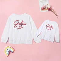 fashion mother daughter matching sweaters family set autumn mom mum baby mommy and me clothes women girls cotton sweatshirts