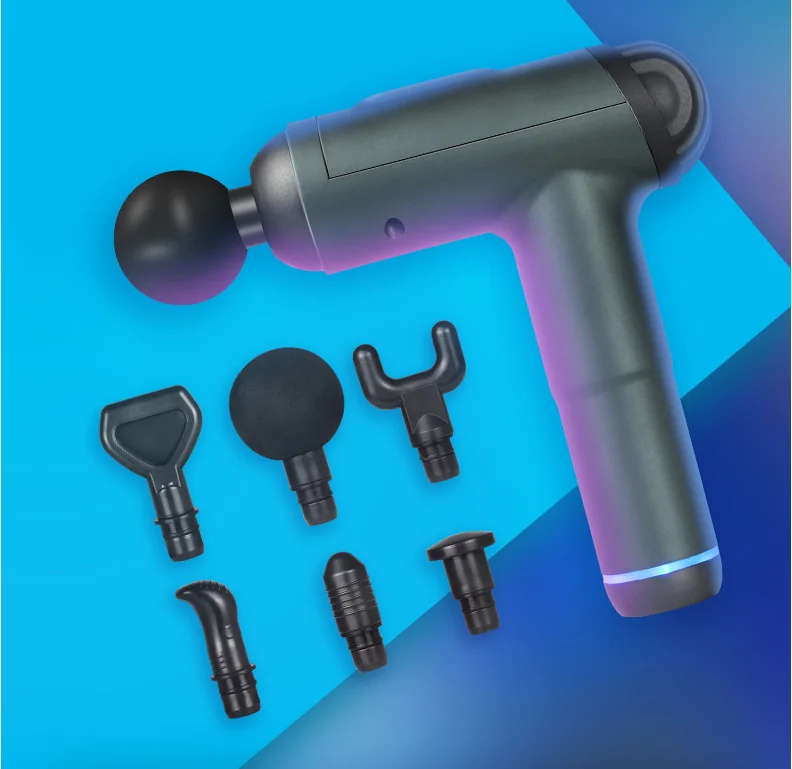 Пистолет для глубокого массажа мышц Аккумуляторный тихий пистолет мышц|Fascia