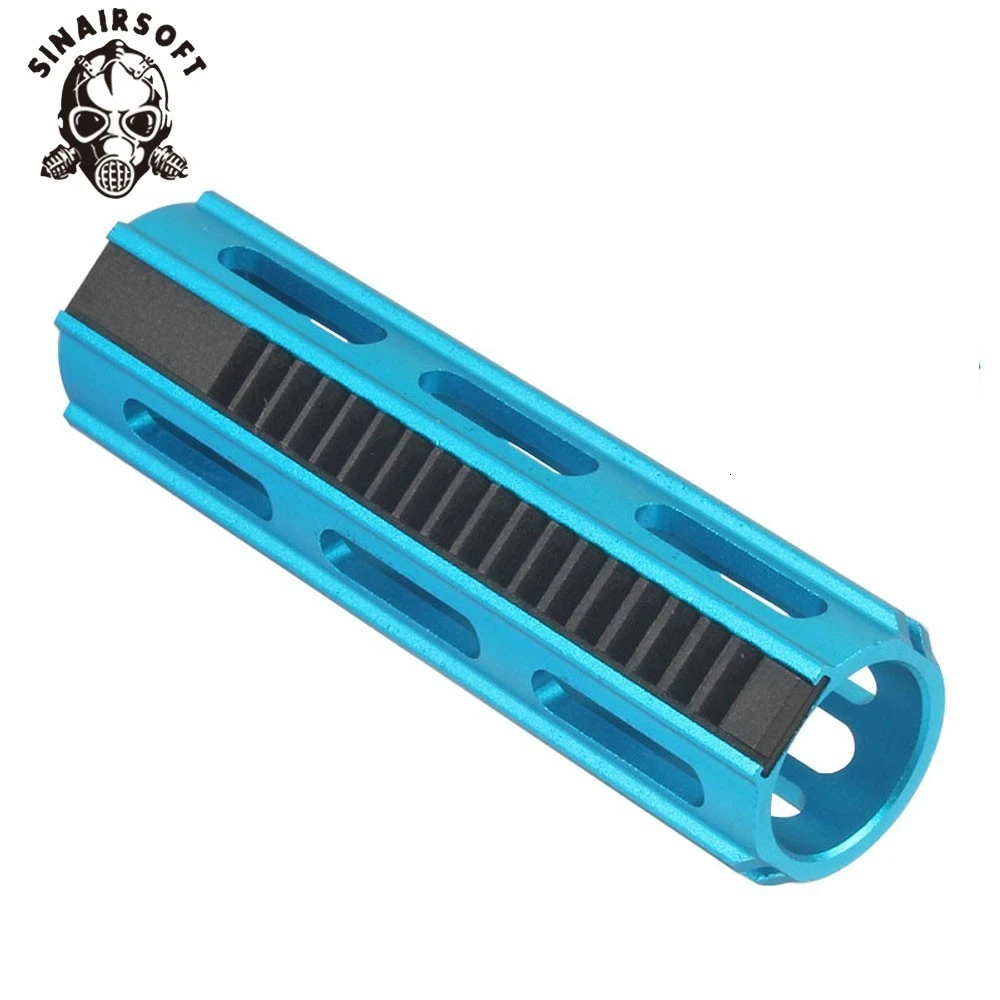 Hot MA Tactical Full Steel 19 Teeth Aluminum Blue Piston For Airsoft AEG R85 SR25 Gearbox Paintball Shooting Hunting Accessories | Спорт и