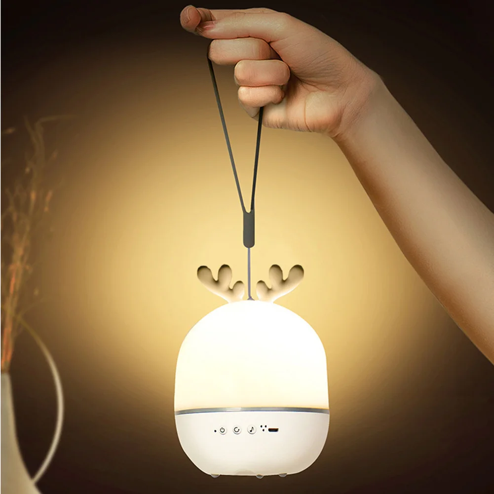 

Portable Night Light Home Decoration Bedroom Party LED Projection Lamp Gifts Intelligent Night Light Corridor Bathroom