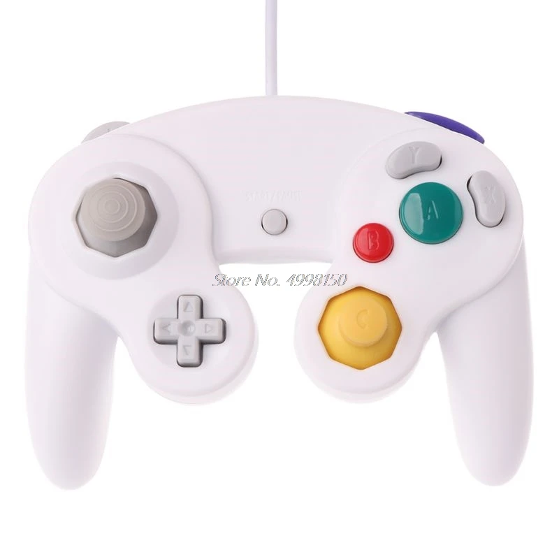 NGC проводной игровой контроллер GameCube геймпад для WII видео консоли управление с GC