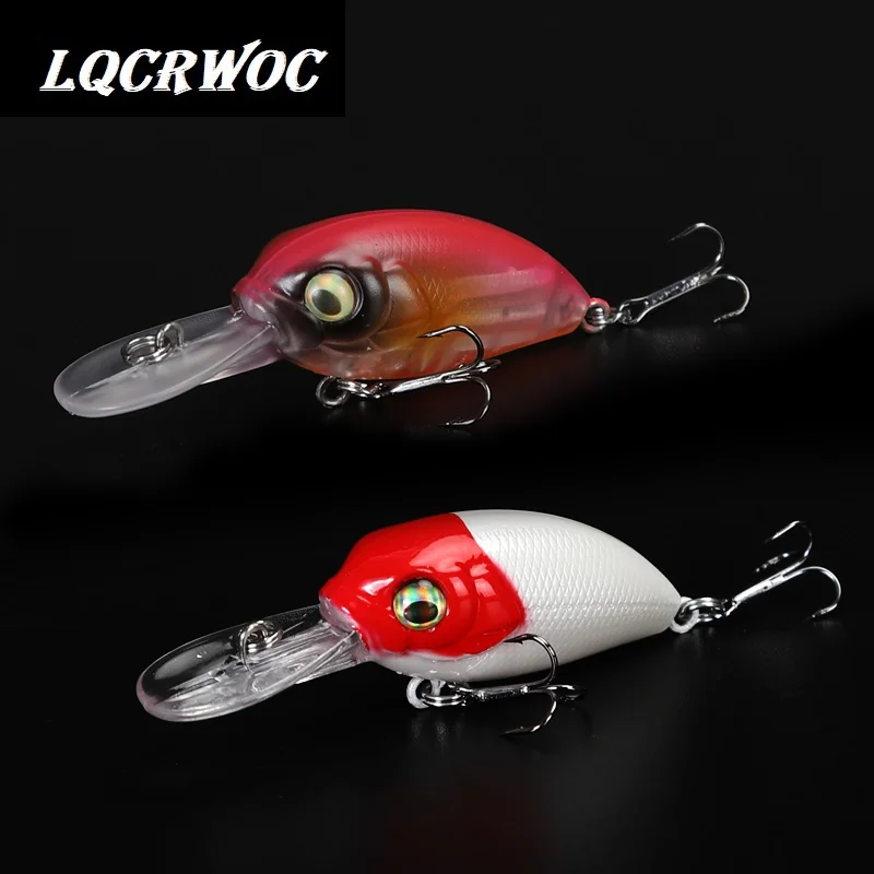 Новый Crankbait 39 мм 4 8 г бас рыболовная приманка whopper plopper Щука качели приманки