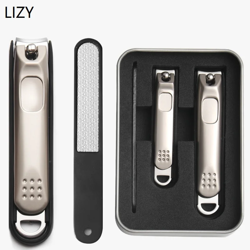 

LIZY фрезы из нержавеющей стали для маникюра, ножницы для толстых пальцев, инструменты для красоты