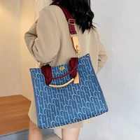 s ikrr canvas bags for women 2021 big capacity ladies bag purses and handbag luxury designer large shopping bag