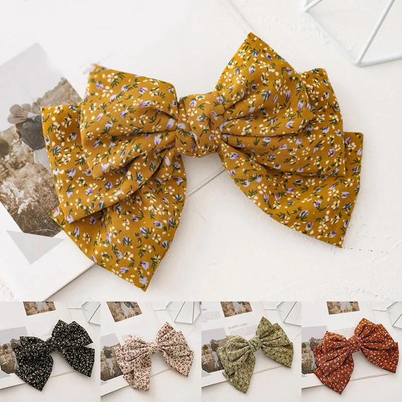 

Hair Bow Ties Hair Clips For Women Satin Butterfly Bow Hairpin Ladies Hair Accessories Girl Bowknot Hairpins Dot Hairpins