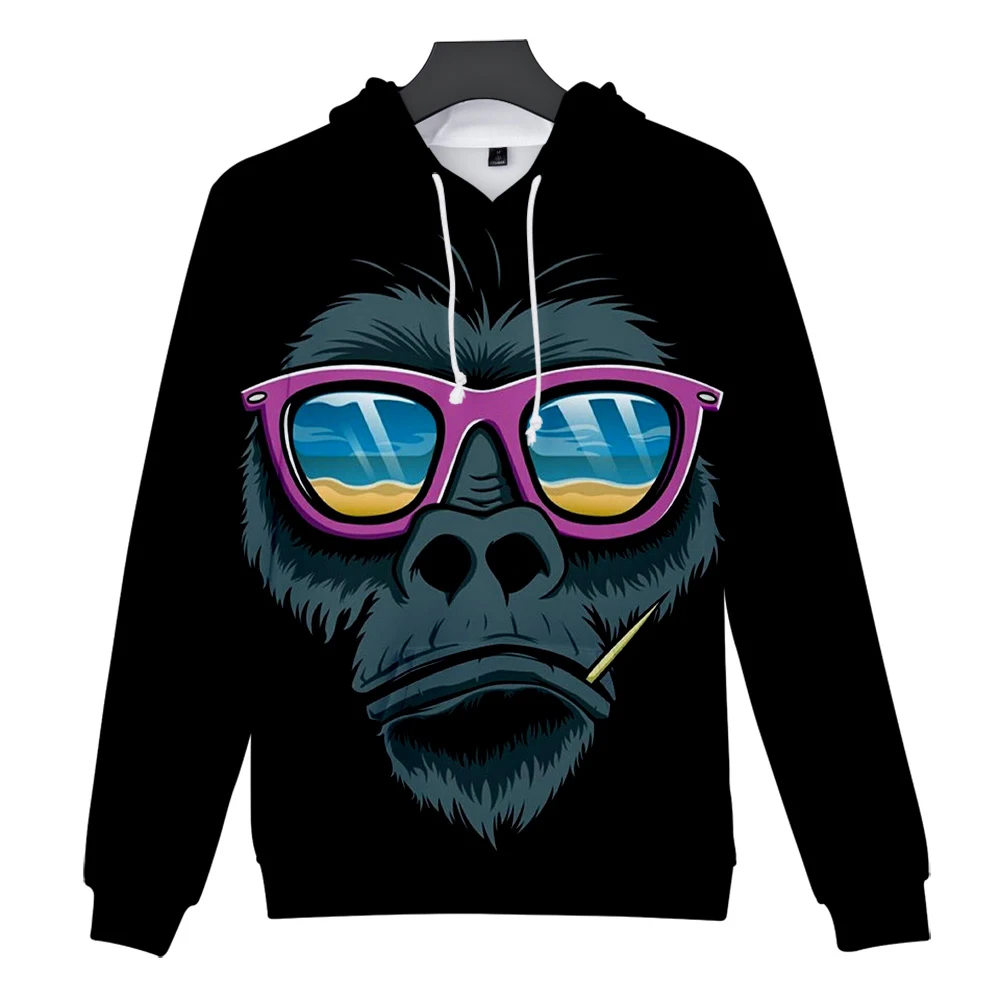 

Gorilla 3D Hoodies Men Women Fashion Hoodies Gorilla Print Hoodies Personality Casual Harajuku 3D Sweatshirts Men's Pullovers