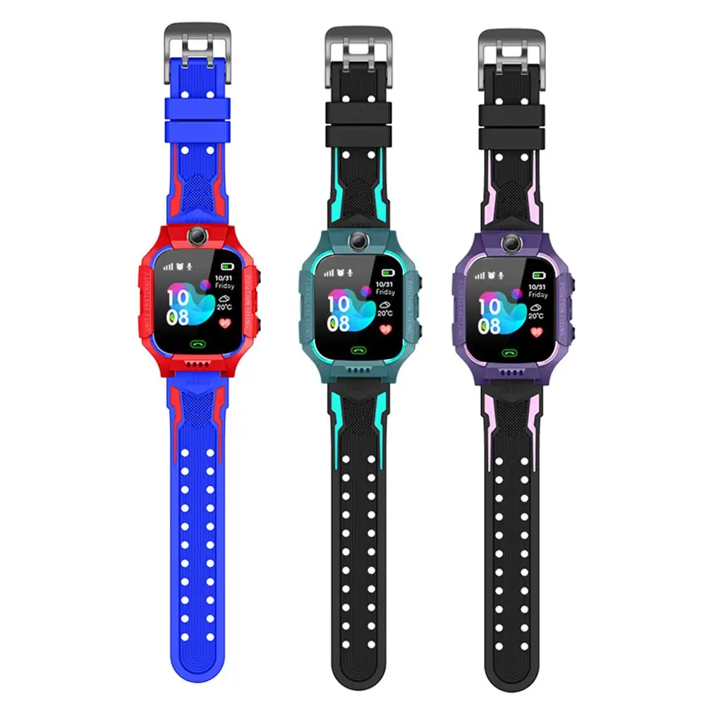 Детские умные часы Z6 детские с GPS трекером камерой кнопкой SOS напоминанием о