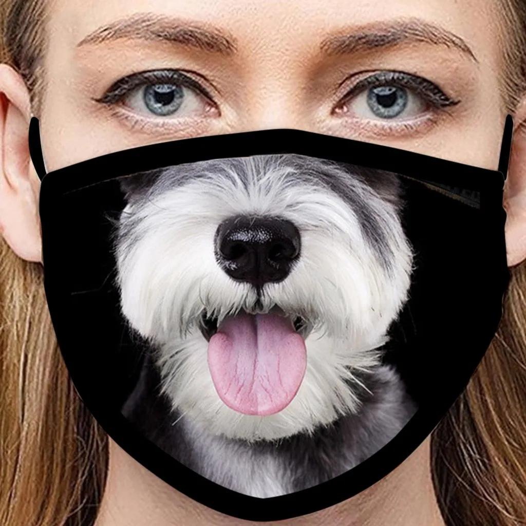 1 шт. маска для лица с принтом животных | Дом и сад