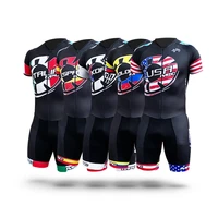 one piece cycling jersey triathlon skinsuit racing suit speed inline roller skate kit fast skating ciclismo skating jumpsuit