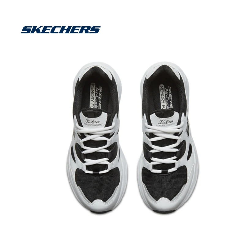 Skechers/мужские кроссовки D'lites унисекс дышащая повседневная обувь мужские легкие