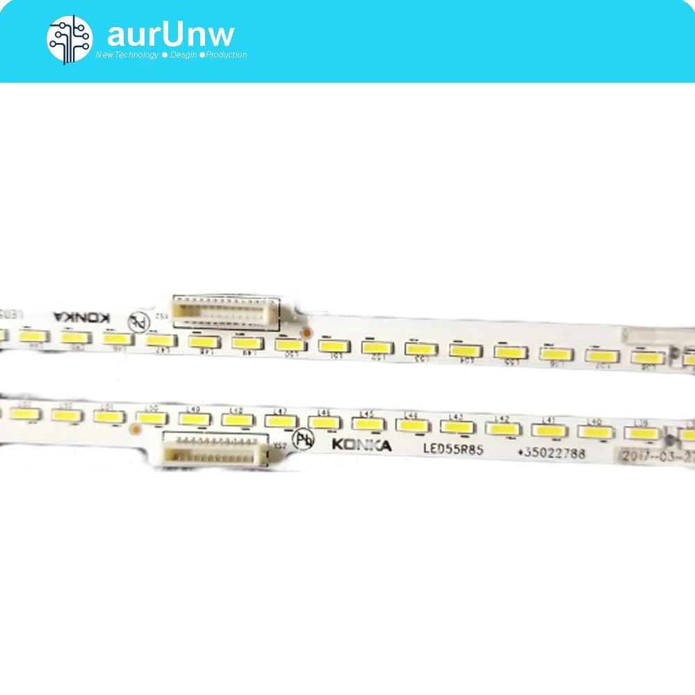 

Оригинальный и новый для Konka светодиодный 55R85 35022788 светильник бар 55 дюймов Задняя крышка светильник светодиодный полосы 96 Светодиодный s 605 м...