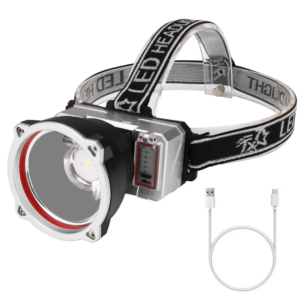 

Фонарь налобный светодиодный, 3 режима, JA55