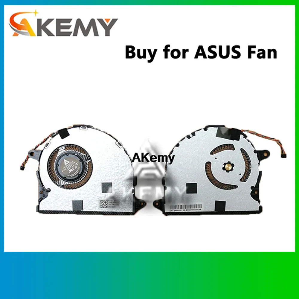 Новый оригинальный для For for ASUS Zenbook U3000U U3000 Вентилятор охлаждения тест хорошее