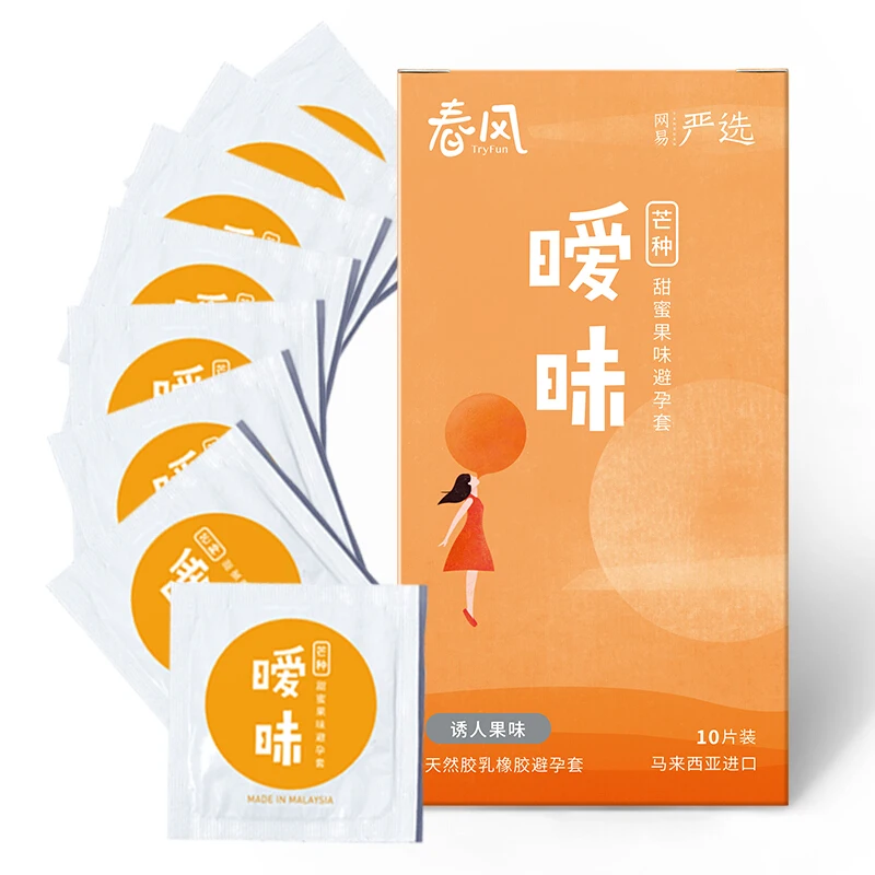 Презервативы TryFun выпуклые из натурального каучука 10 шт. | Красота и здоровье