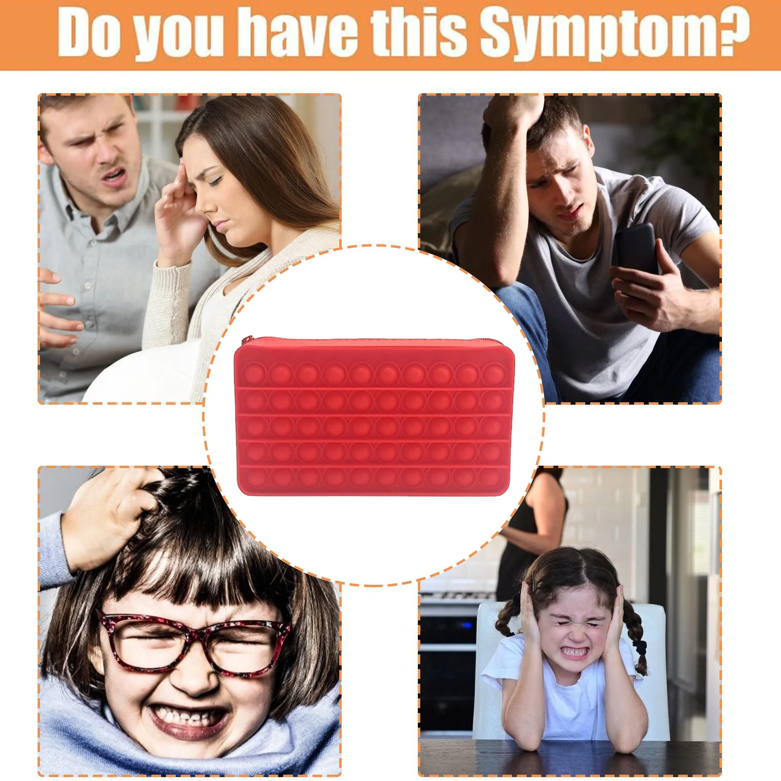 Popsit Новинка декомпрессионные креативные силиконовые пузырьки фиджет-игрушки