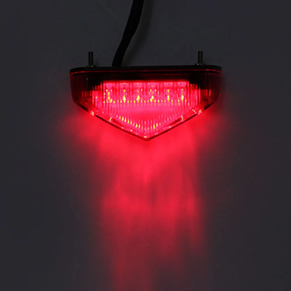 Universal 12V DC LED Brake Stop Tail Light Signal Indicators Motorcycle Motorbike Bike Rear Accessories |