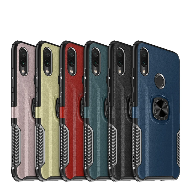 Противоударный армированный чехол для Honor 20 View 10 View 20 8A Pro 8X10 Lite 8S с держателем для huawei Y5 Y6 Y7 Y9 Fundas