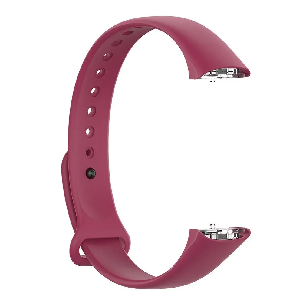 Браслет Loopback замена ремешок для samsung Galaxy Fit SM-R370 многоцветный Силиконовый ремешок для часов Ремни - Цвет ремешка: Wine Red