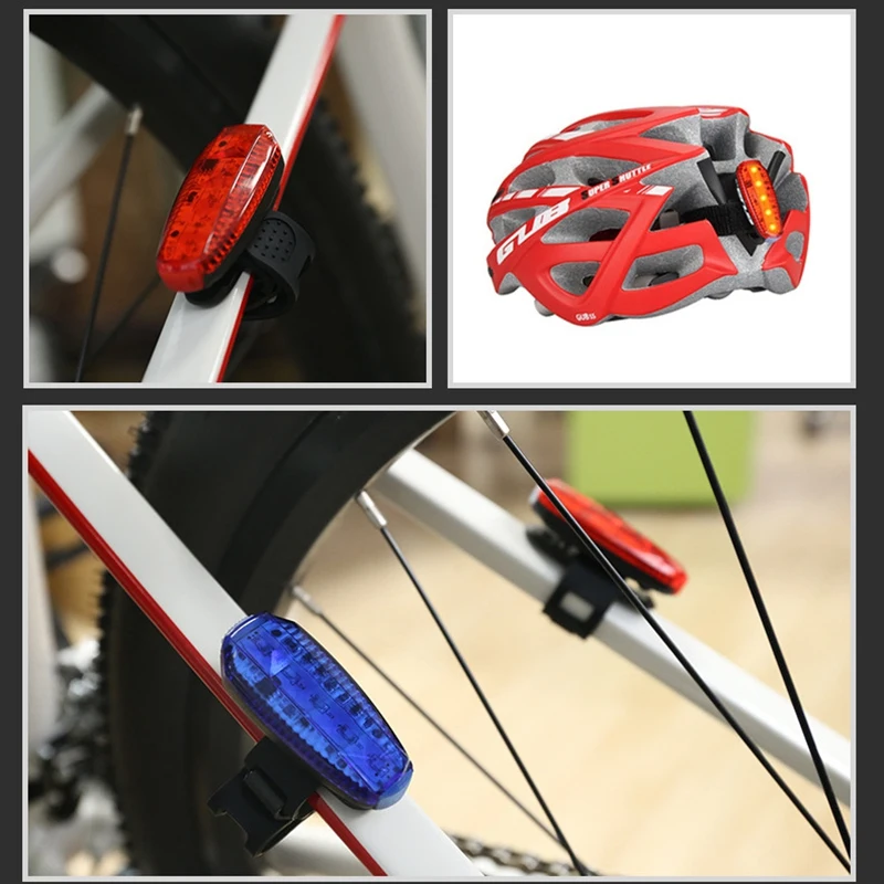 5Led 3 режима велосипедный светильник Предупреждение ющий для бегунов походов
