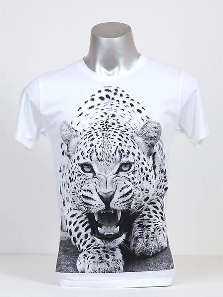 

Leopard T-Shirts Animal Print Punk Rock Style T-Shirts