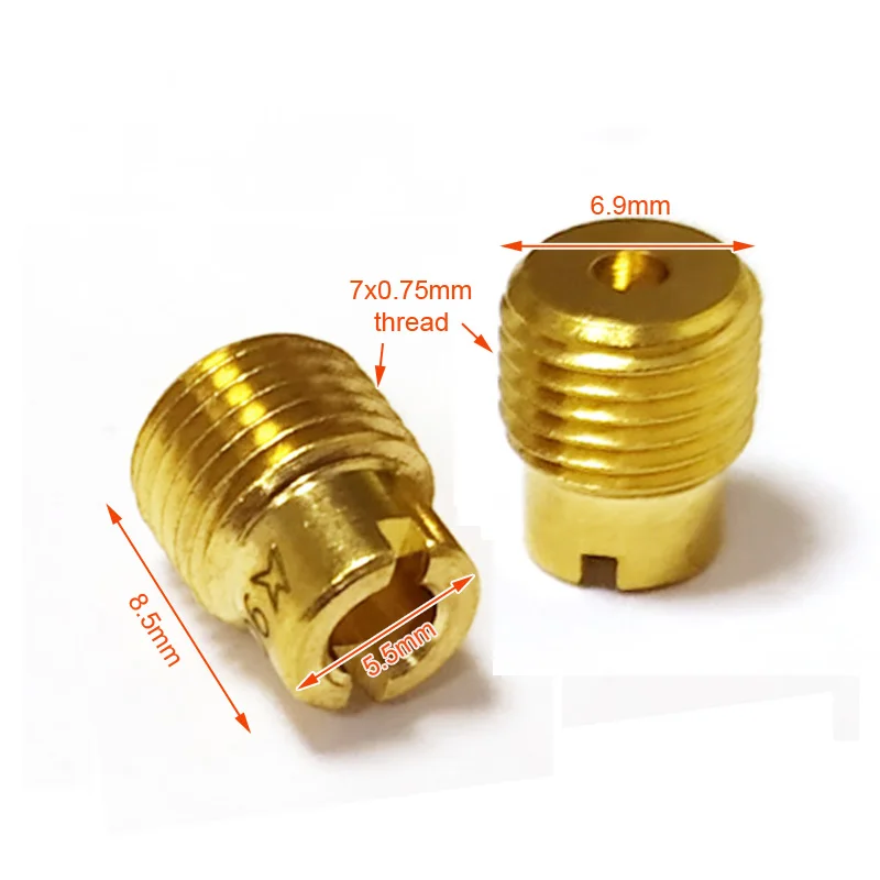 Мотоциклетный карбюратор 7 мм главные струи воздушного отверстия 7x0 75 для