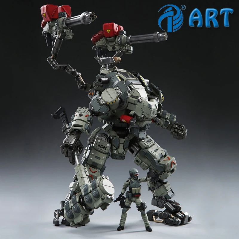 Экшн-робот JOYTOY со стальным покрытием H02 MECHA готовый продукт бесплатная доставка