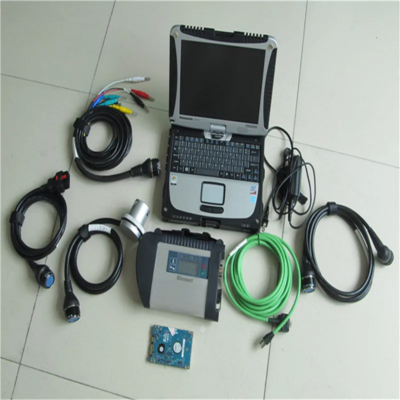 

Высшее качество MB Star C4 SD Подключение к программному обеспечению 2022,06 в hdd ноутбук CF19 работа для star diagnosis c4 диагностические инструменты полный...