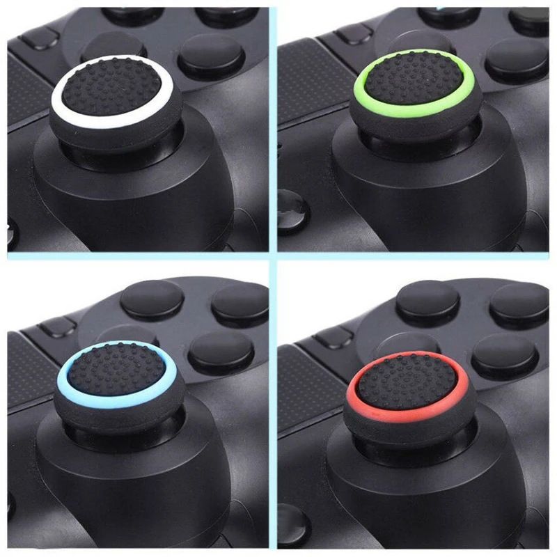 4/10 PCS Luminous Thumb Stick Grips Caps Joystick Cap Cases Silicone Analog Thumbstick Grip Cover For Xbox PS3/PS4/5 Accessories |