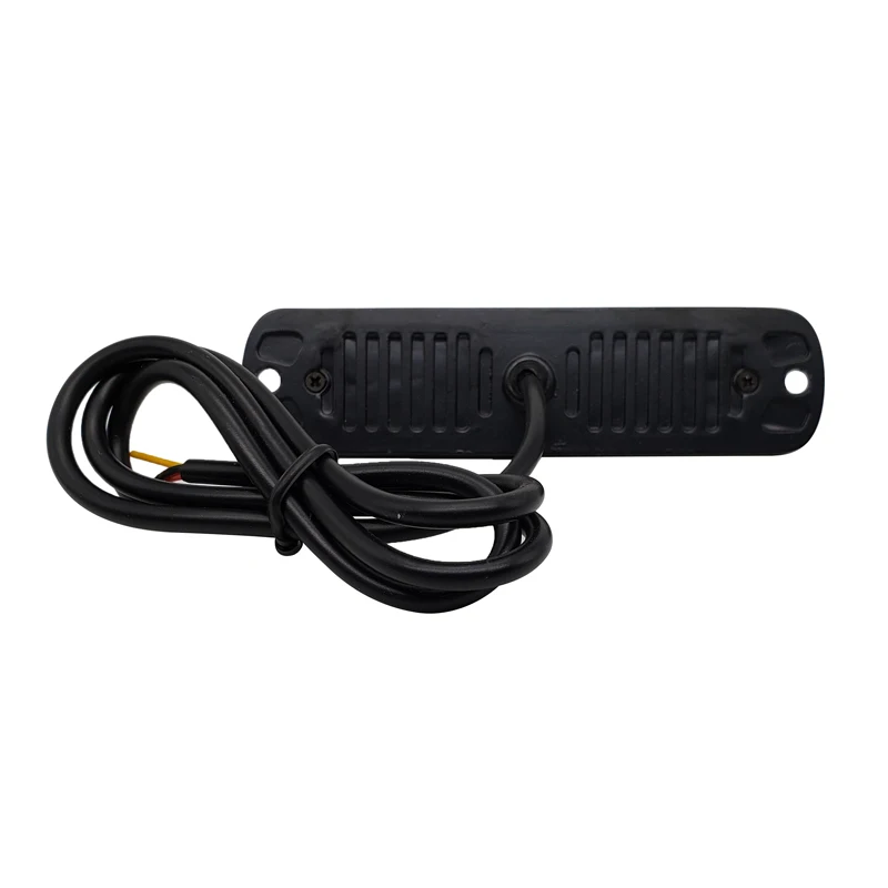 4 шт. 12 Светодиодный ультра тонкий автомобильный светильник для вспышки бар