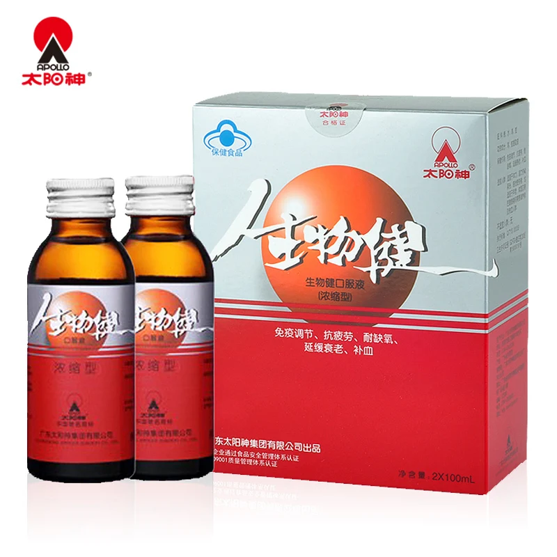 

Sun biological health oral liquid (concentrated) 100 ml bottle / * 2 immunity blood fatigue resistance