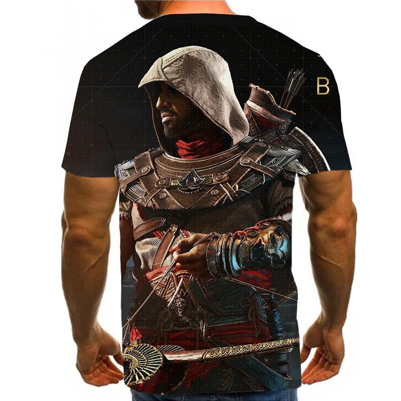 Call of duty Game 3D T-shirt streetwear for men and women popular short sleeves hrarjuku Game character casual tops t-shirts men