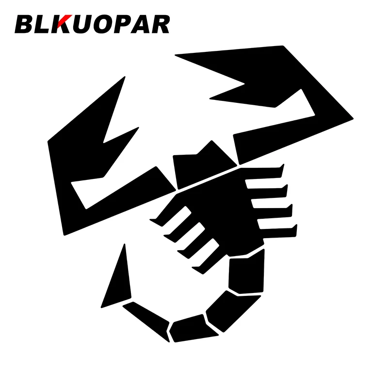 

BLKUOPAR for Kit Abarth Pegatinas Scorpion Car Stickers Sunscreen Vinyl Reflective Decals Waterproof Windshield Decor Car Label