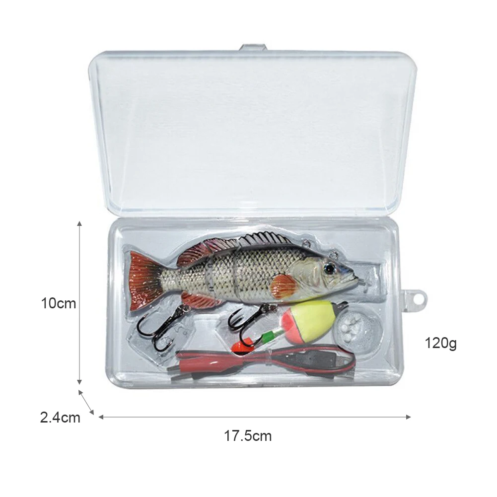 

Electronic Robot Fish Bionic Fishing Lures Smart Auto-Swimming Electronic Robotic Fish Baits Carp Fish Tackle Accessories
