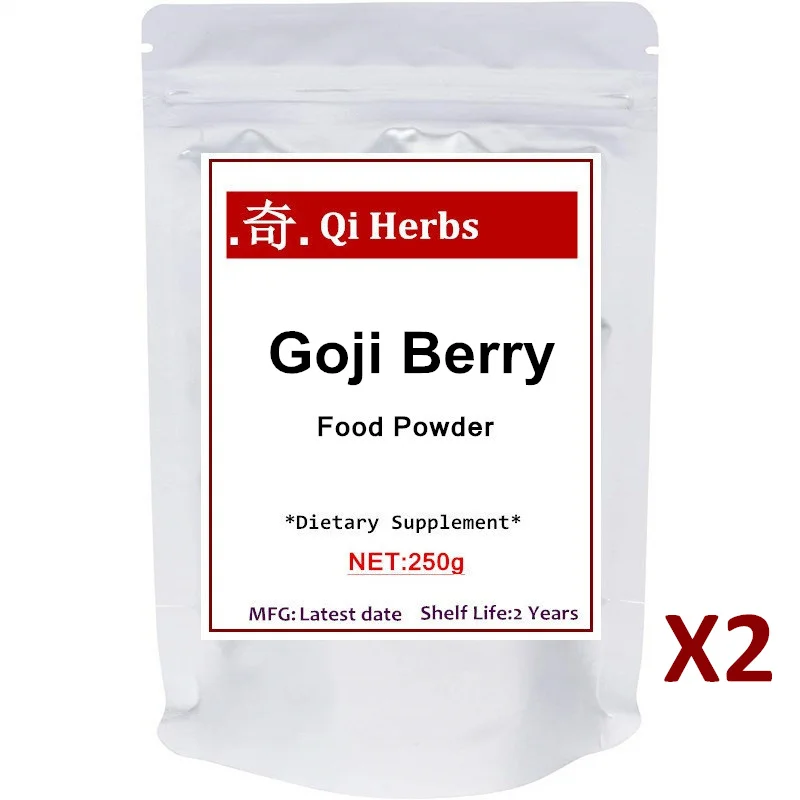 Органический Порошок Годжи натуральный Усилитель энергии здоровья глаз