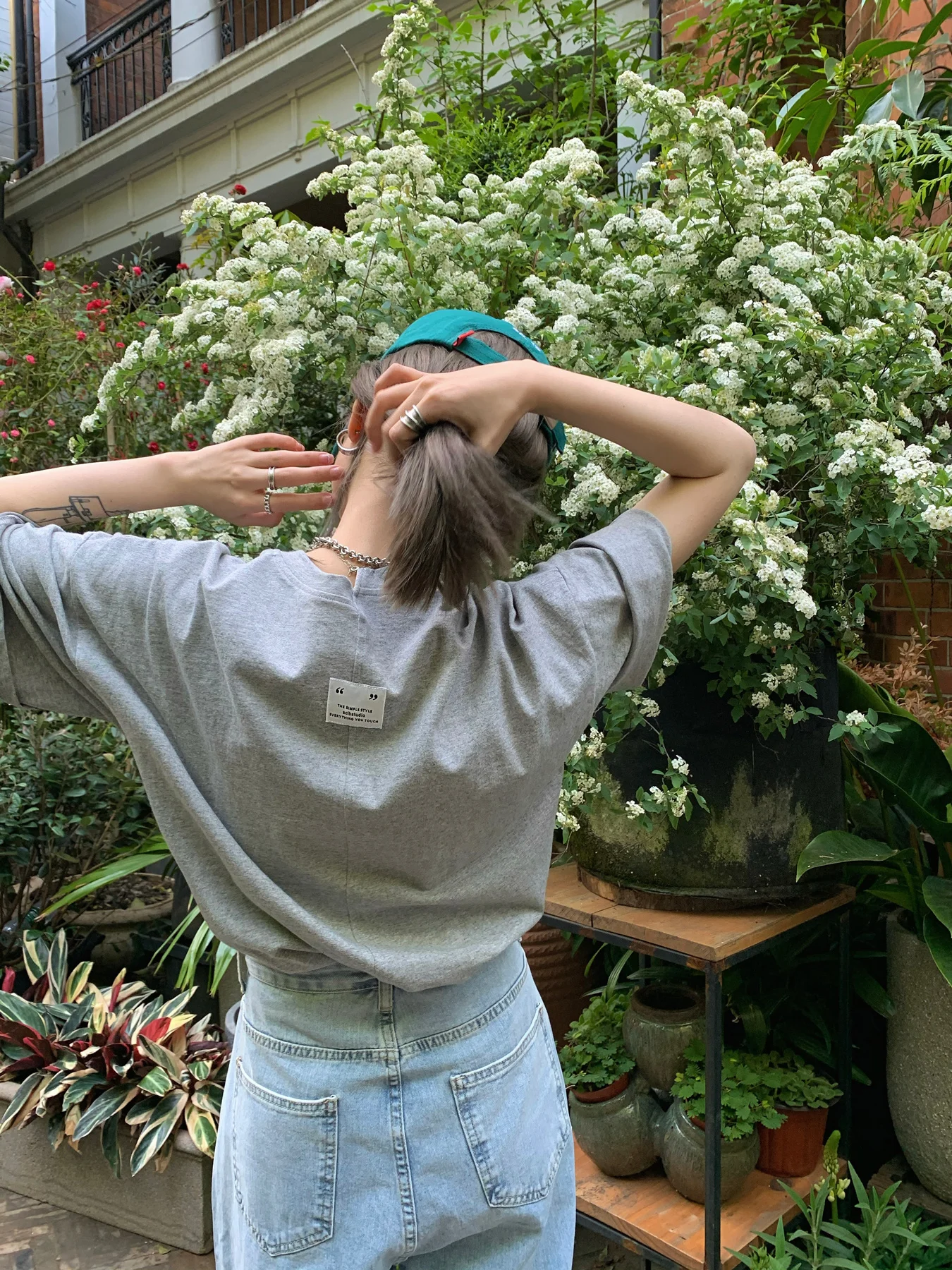 Асимметричная женская футболка с коротким рукавом Новинка лета 2021 универсальный