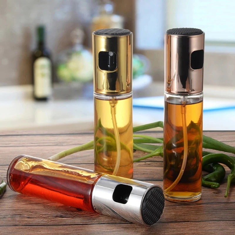 

BBQ Olive Oil Vinegar Sprayer Spray Oil Portable Bottle Oil for Tools Salad Kitchen Dispenser Cooking